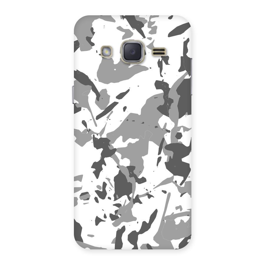 Grey Camouflage Army Back Case for Galaxy J2