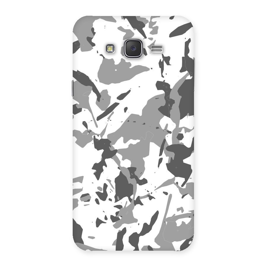Grey Camouflage Army Back Case for Galaxy J7