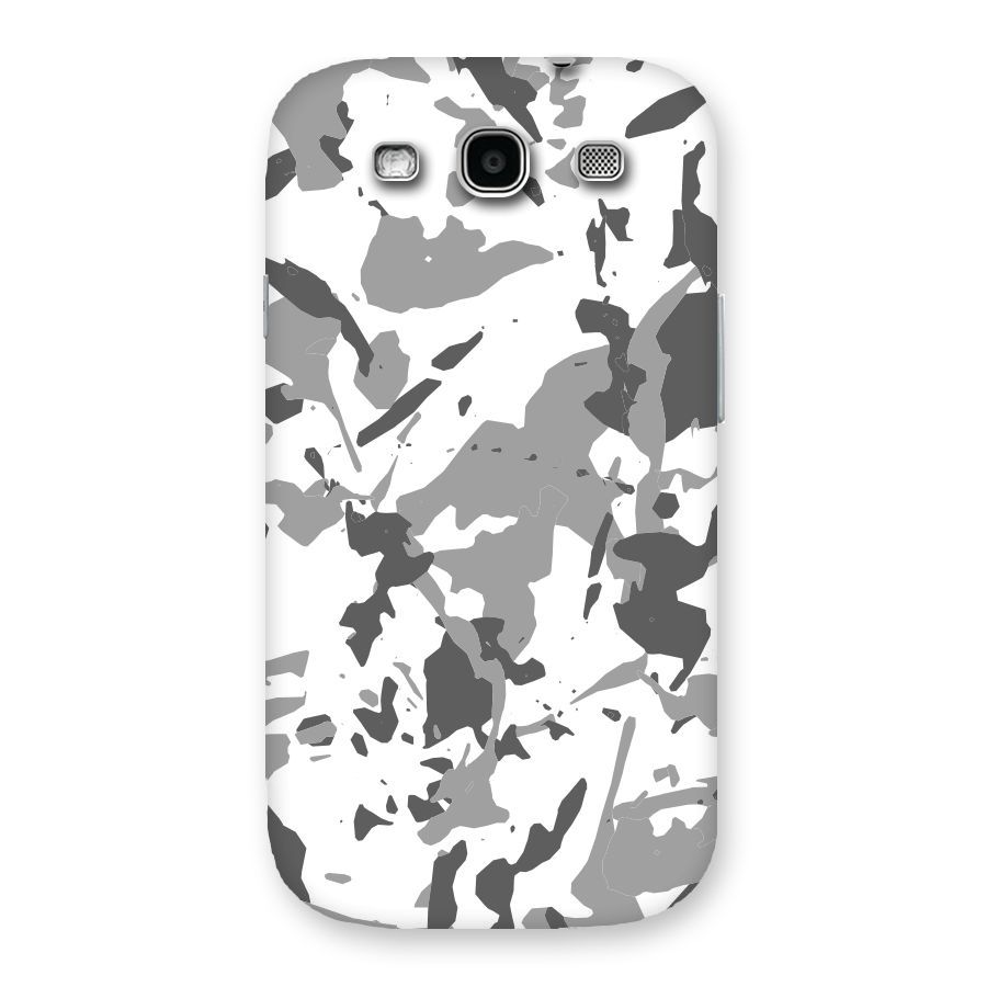 Grey Camouflage Army Back Case for Galaxy S3 Neo