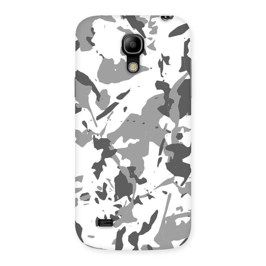 Grey Camouflage Army Back Case for Galaxy S4 Mini