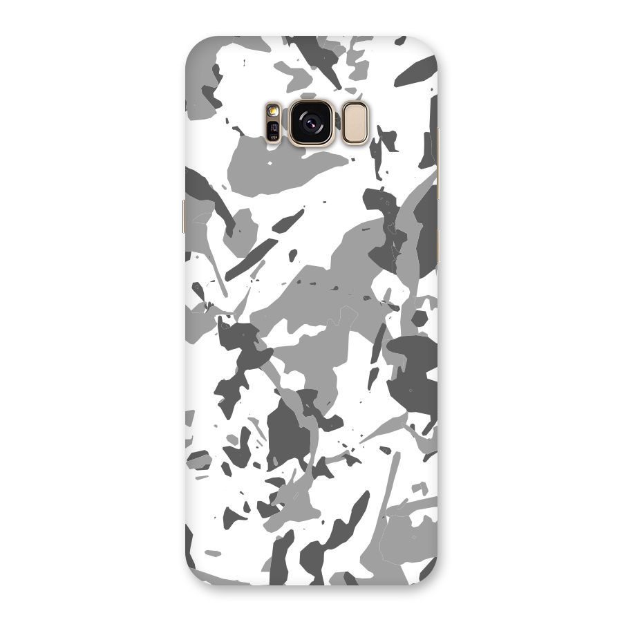 Grey Camouflage Army Back Case for Galaxy S8 Plus