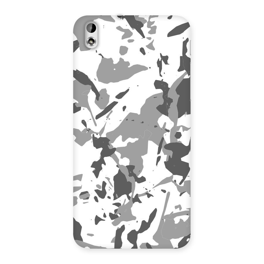 Grey Camouflage Army Back Case for HTC Desire 816g