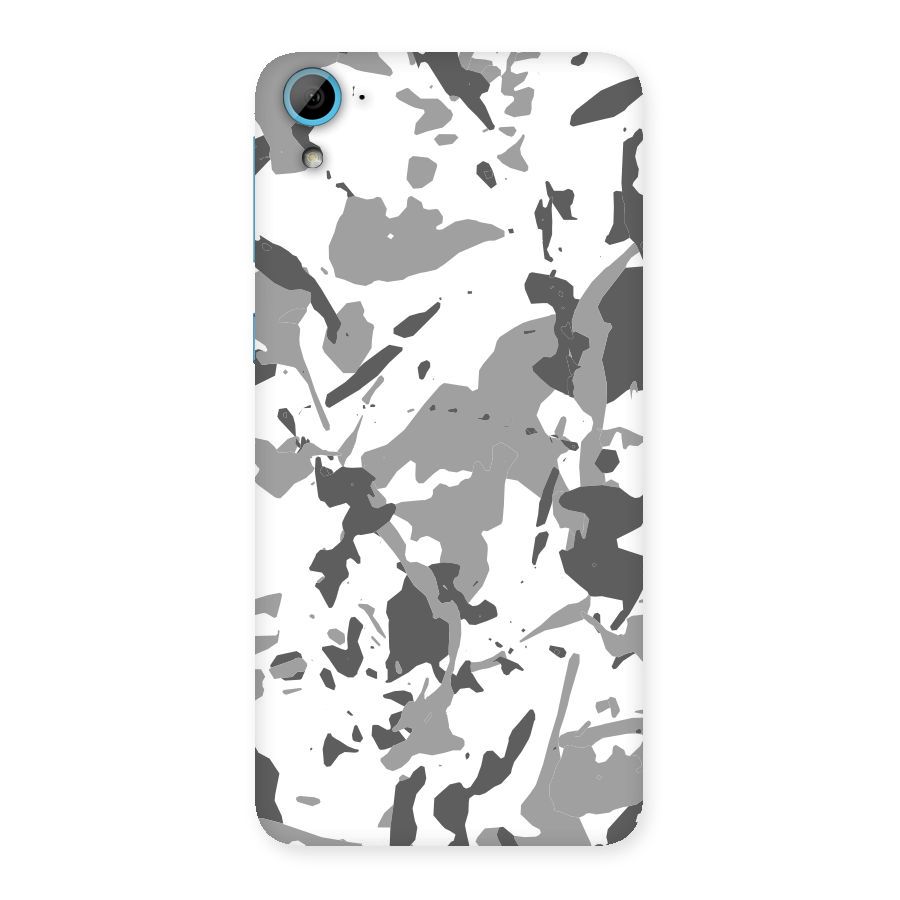 Grey Camouflage Army Back Case for HTC Desire 826