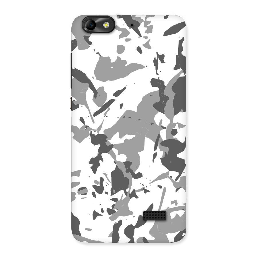 Grey Camouflage Army Back Case for Honor 4C