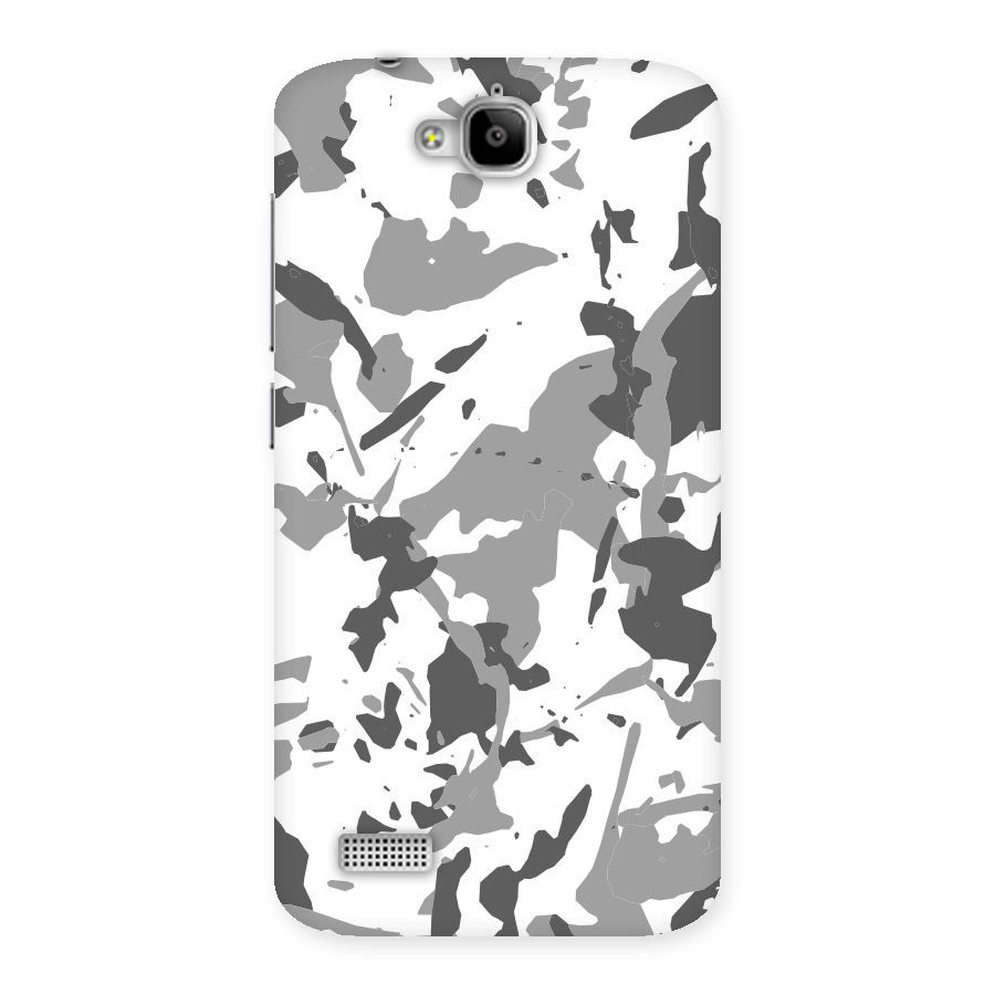 Grey Camouflage Army Back Case for Honor Holly