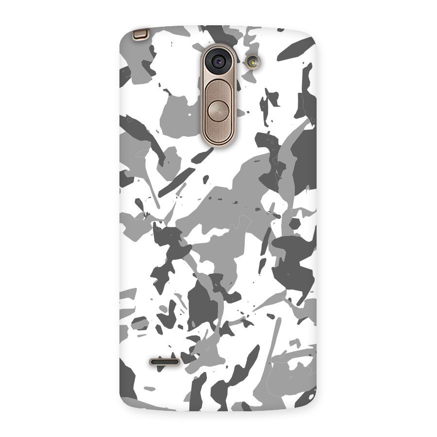 Grey Camouflage Army Back Case for LG G3 Stylus