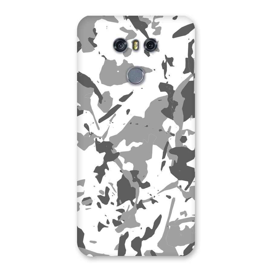 Grey Camouflage Army Back Case for LG G6