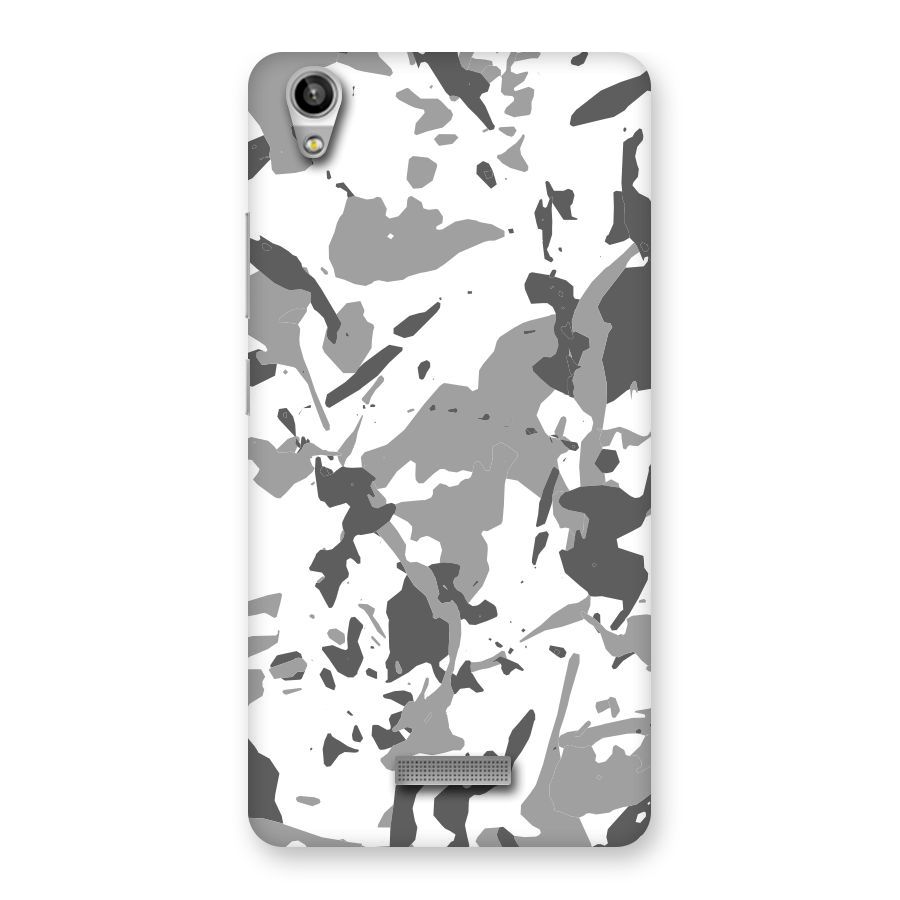 Grey Camouflage Army Back Case for Lava-Pixel-V1