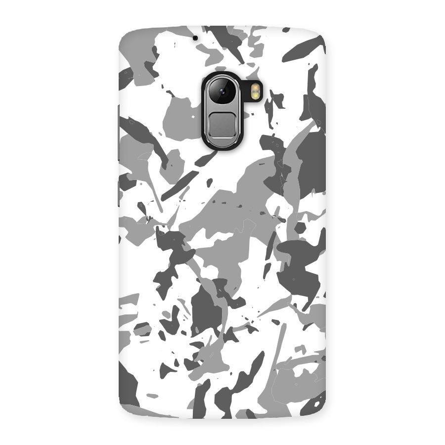 Grey Camouflage Army Back Case for Lenovo K4 Note