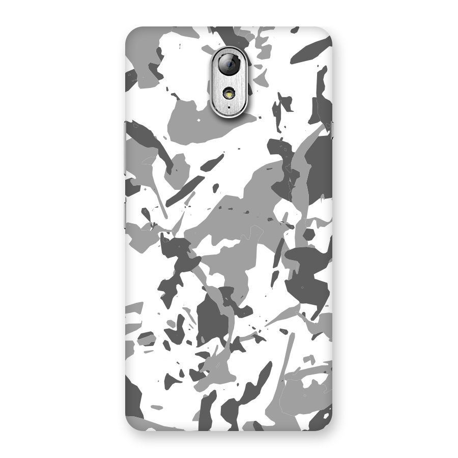 Grey Camouflage Army Back Case for Lenovo Vibe P1M