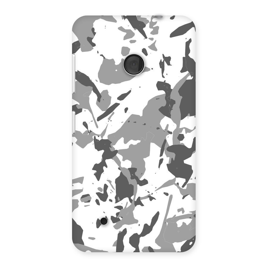 Grey Camouflage Army Back Case for Lumia 530