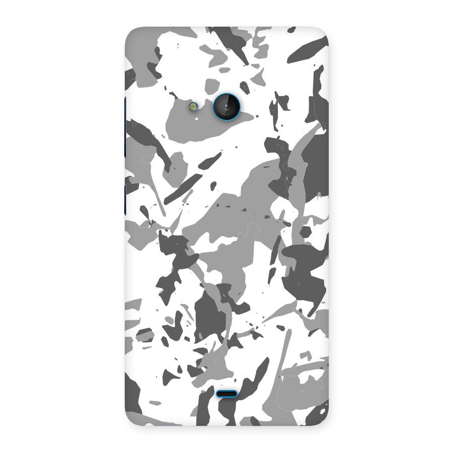 Grey Camouflage Army Back Case for Lumia 540