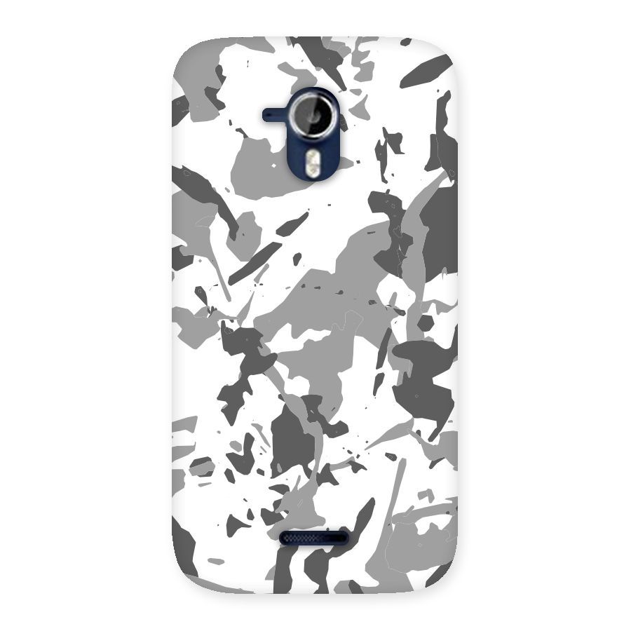 Grey Camouflage Army Back Case for Micromax Canvas Magnus A117