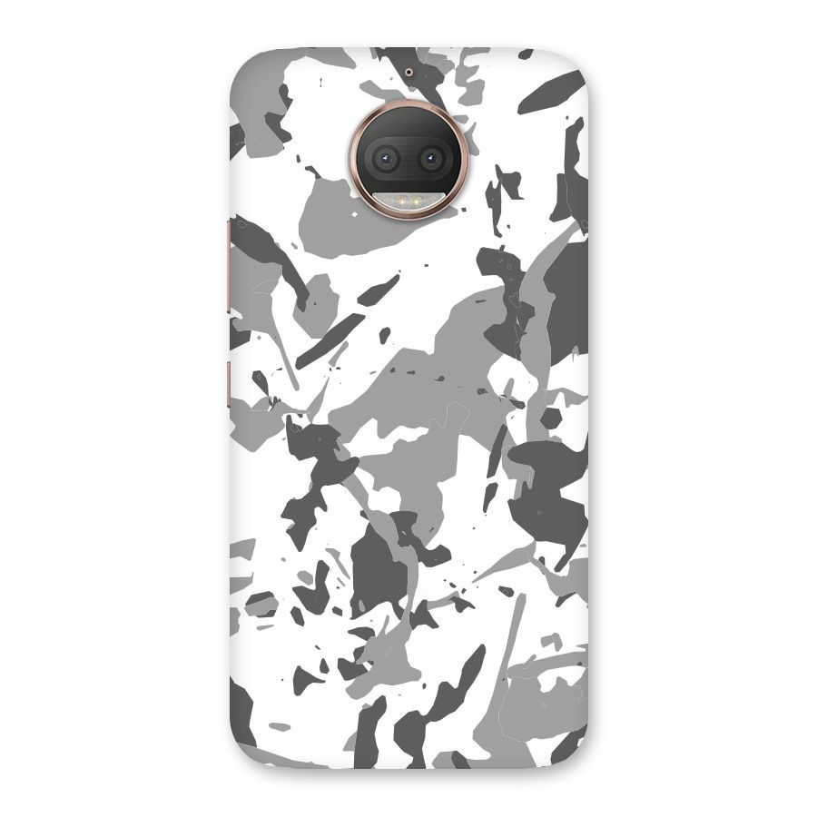 Grey Camouflage Army Back Case for Moto G5s Plus