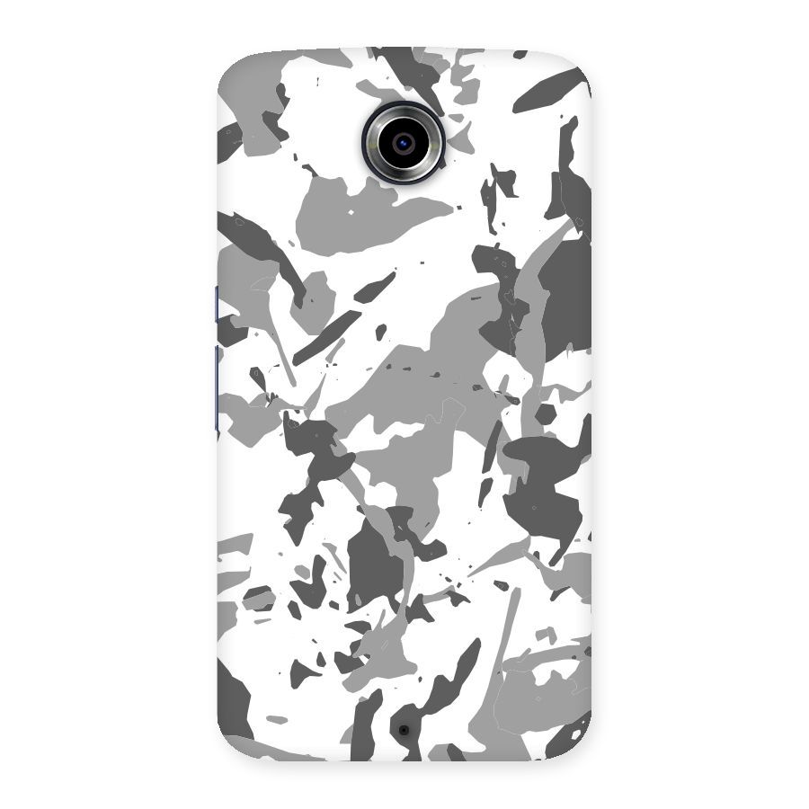Grey Camouflage Army Back Case for Nexsus 6