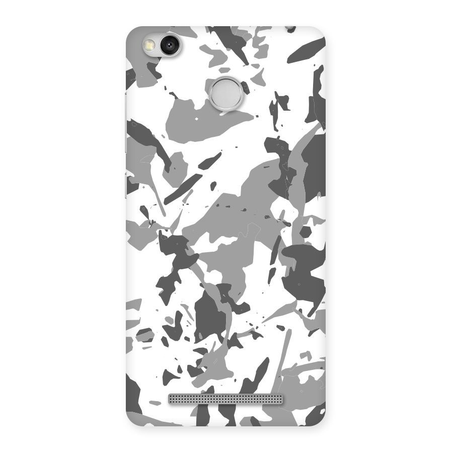 Grey Camouflage Army Back Case for Redmi 3S Prime