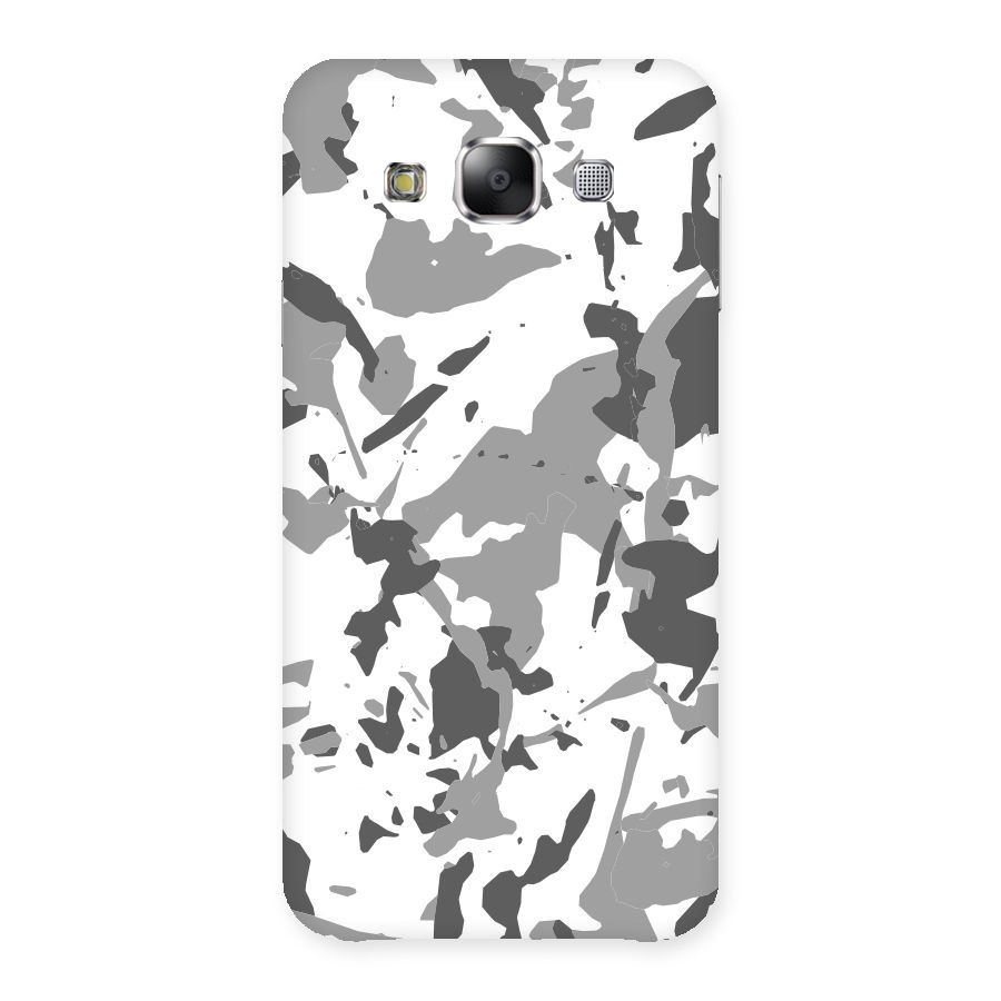 Grey Camouflage Army Back Case for Samsung Galaxy E5