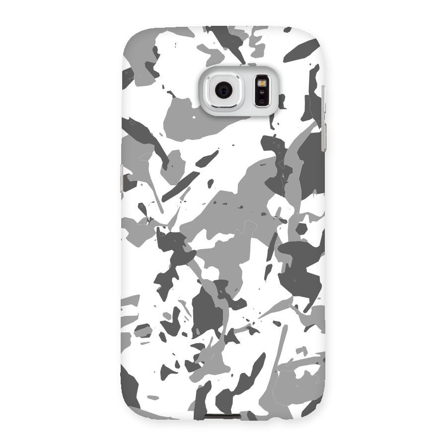 Grey Camouflage Army Back Case for Samsung Galaxy S6
