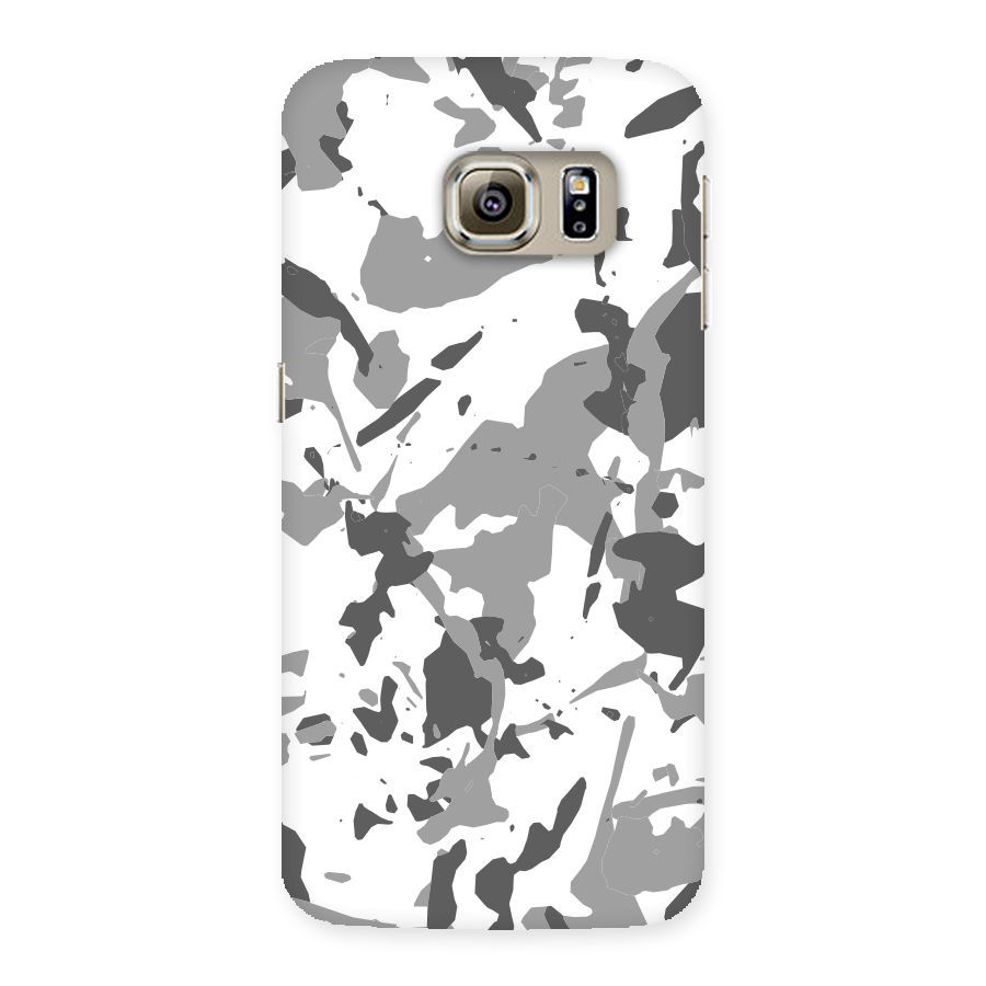 Grey Camouflage Army Back Case for Samsung Galaxy S6 Edge Plus