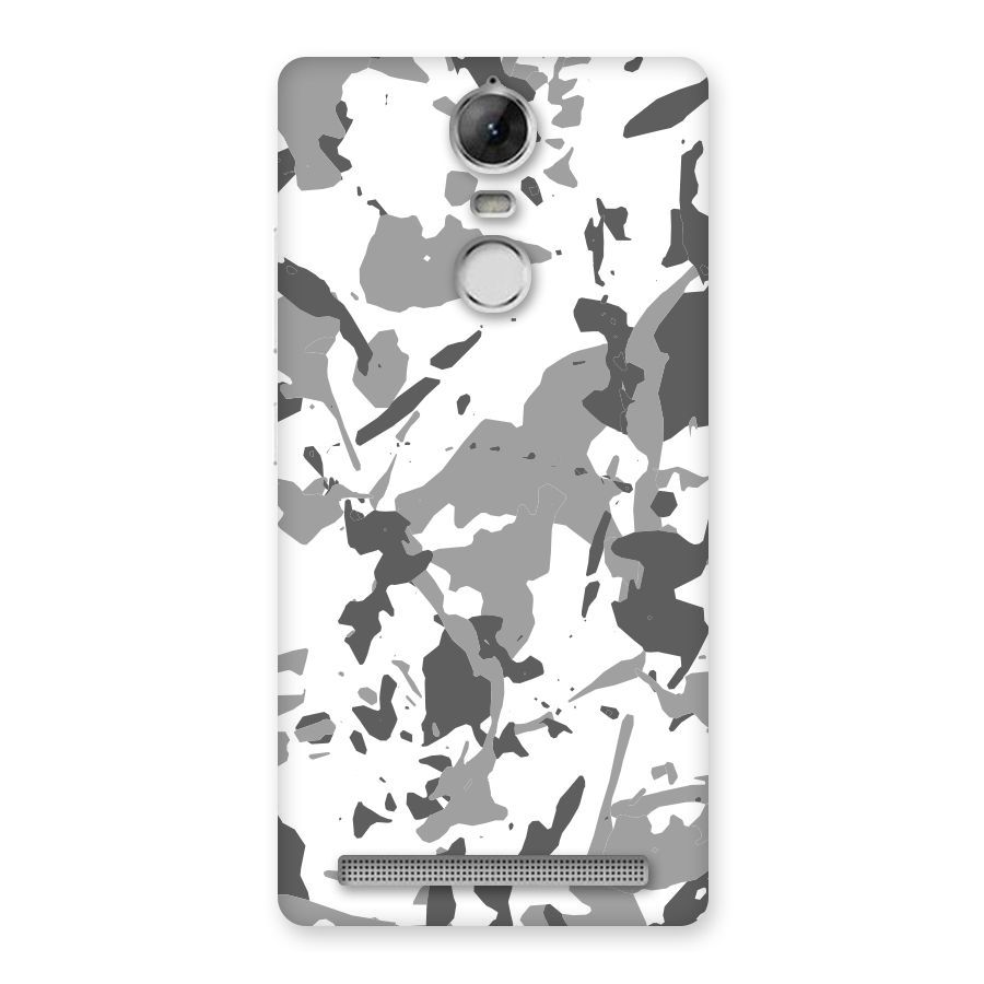 Grey Camouflage Army Back Case for Vibe K5 Note