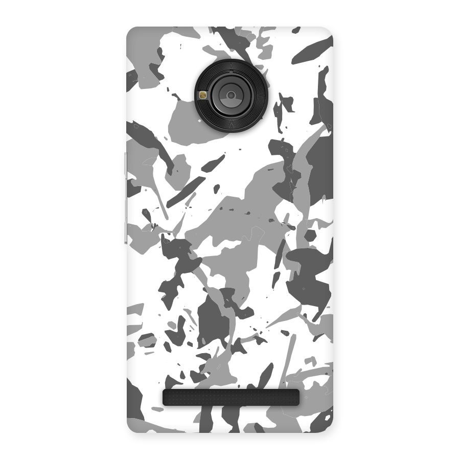 Grey Camouflage Army Back Case for Yu Yunique