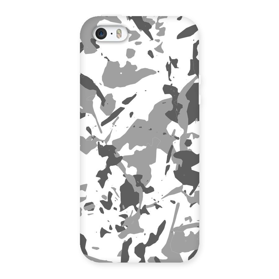 Grey Camouflage Army Back Case for iPhone 5 5S