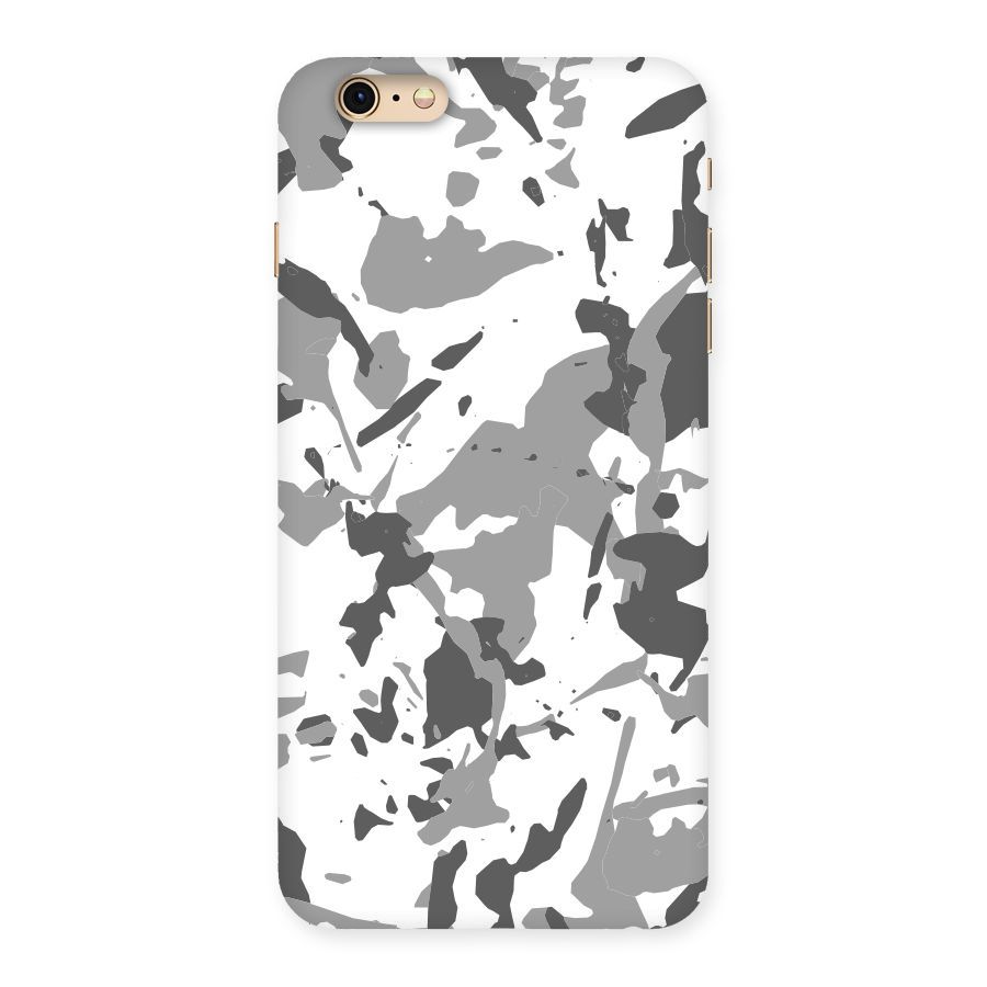 Grey Camouflage Army Back Case for iPhone 6 Plus 6S Plus