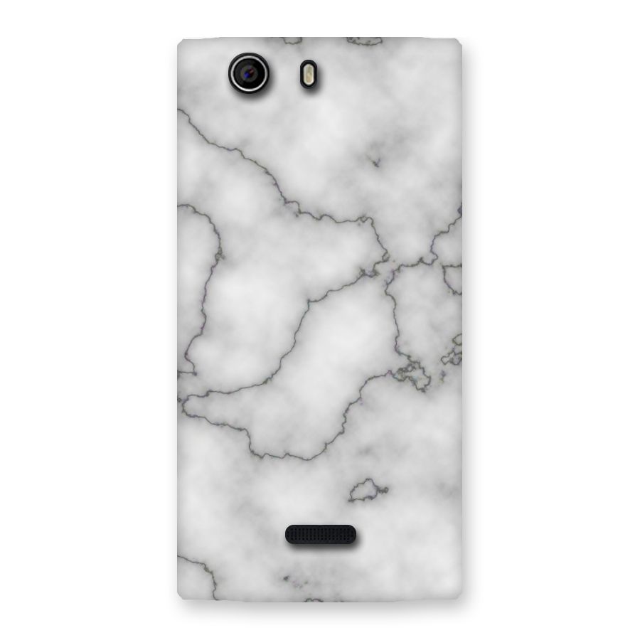Grey Marble Back Case for Canvas Nitro 2 E311