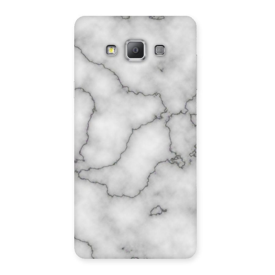 Grey Marble Back Case for Galaxy A7