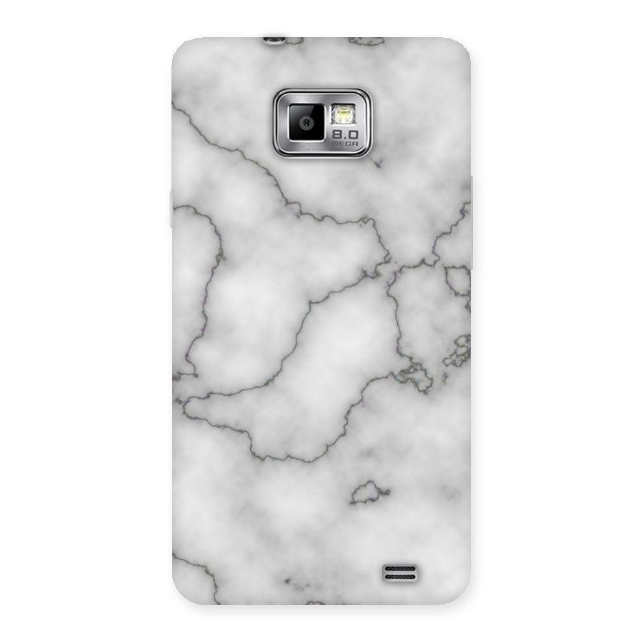 Grey Marble Back Case for Galaxy S2