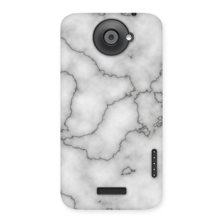Grey Marble Back Case for HTC One X