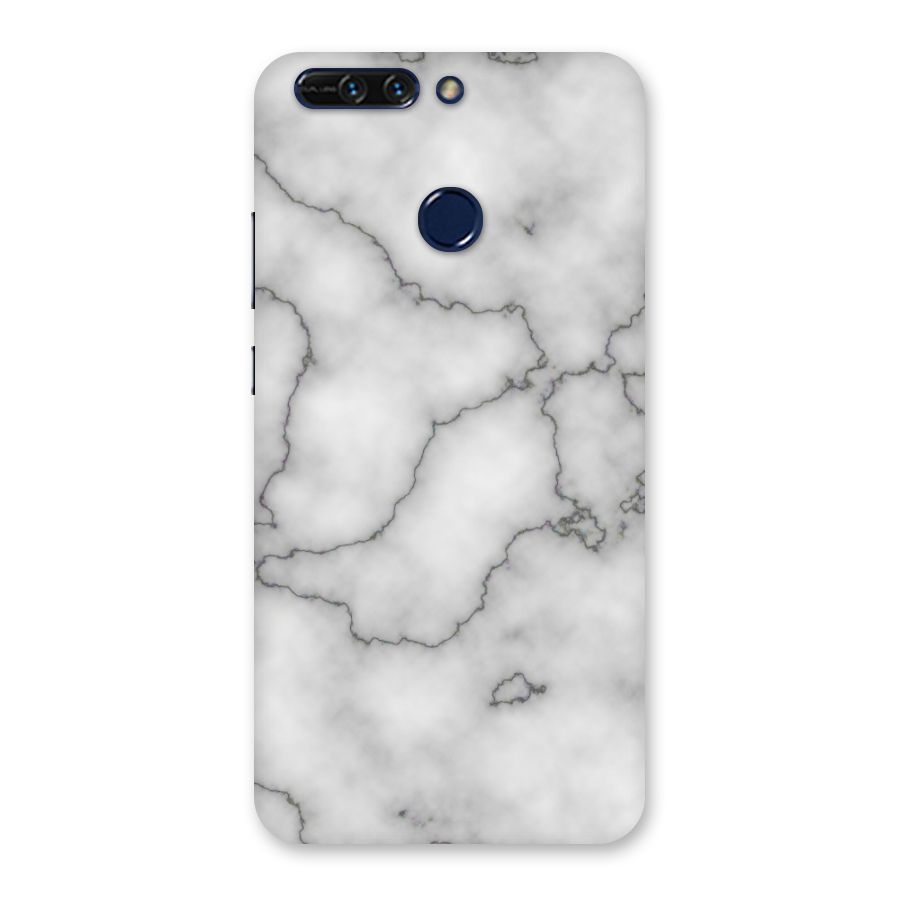 Grey Marble Back Case for Honor 8 Pro