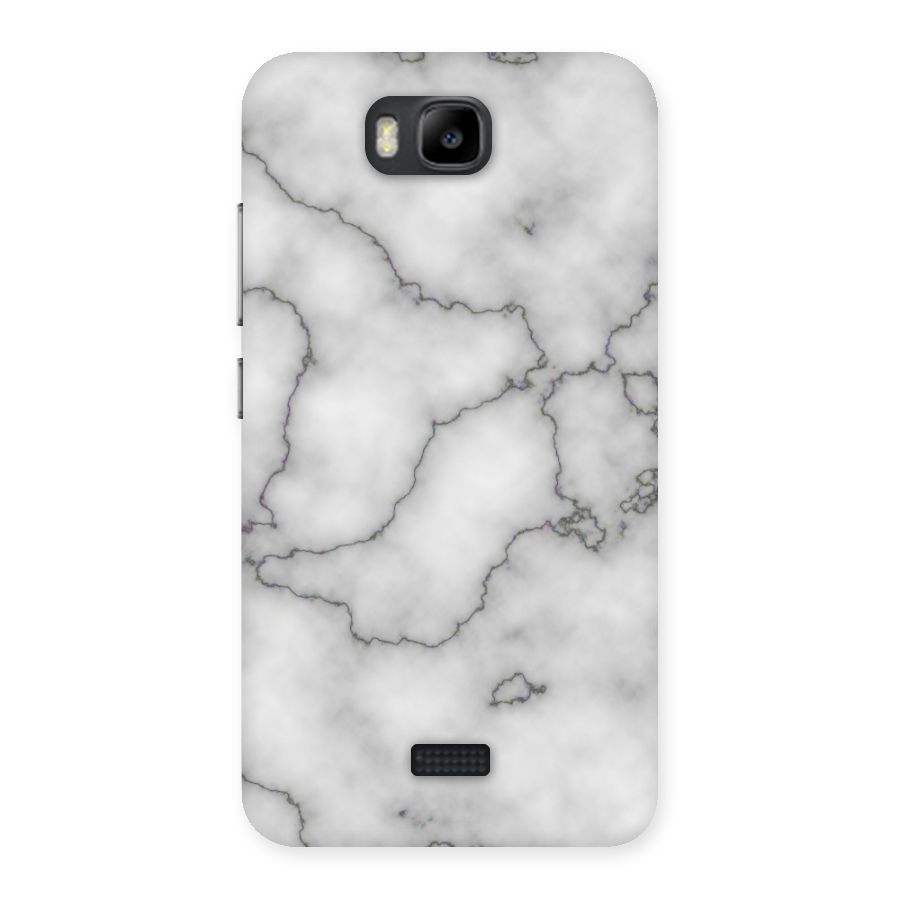Grey Marble Back Case for Honor Bee