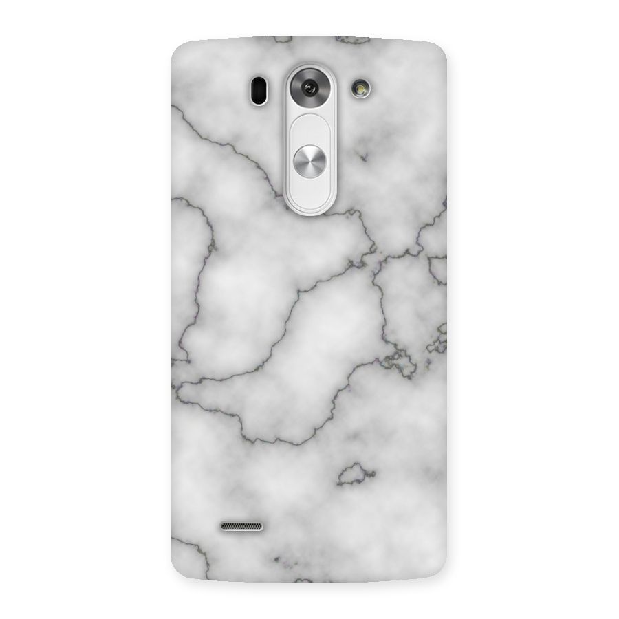Grey Marble Back Case for LG G3 Mini