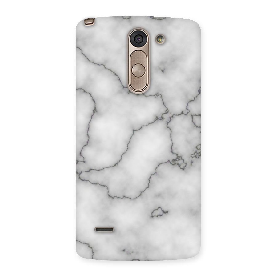 Grey Marble Back Case for LG G3 Stylus