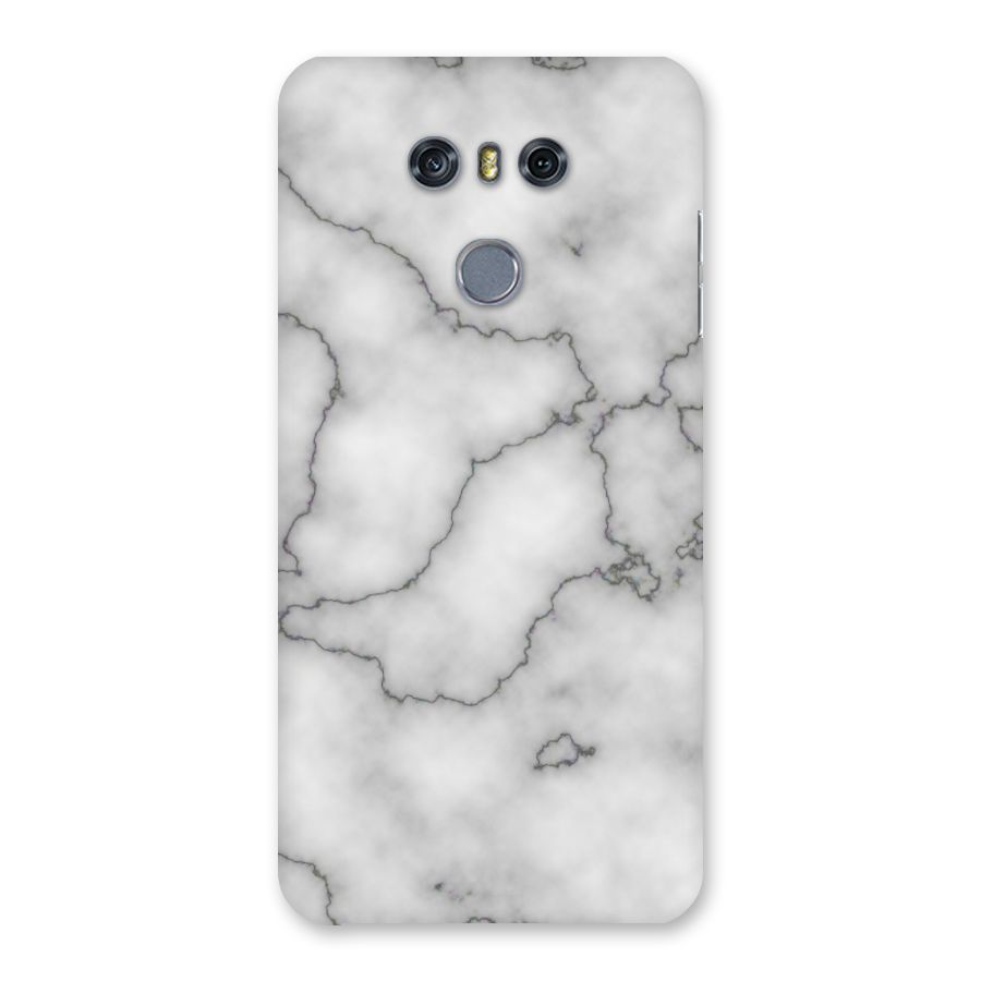 Grey Marble Back Case for LG G6