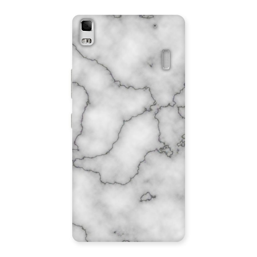 Grey Marble Back Case for Lenovo K3 Note