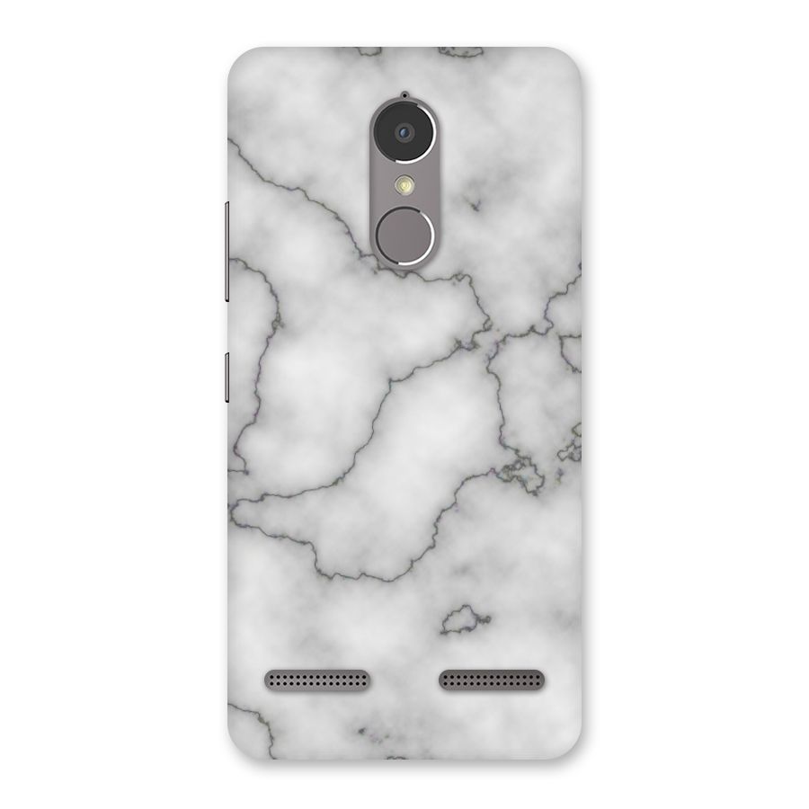 Grey Marble Back Case for Lenovo K6