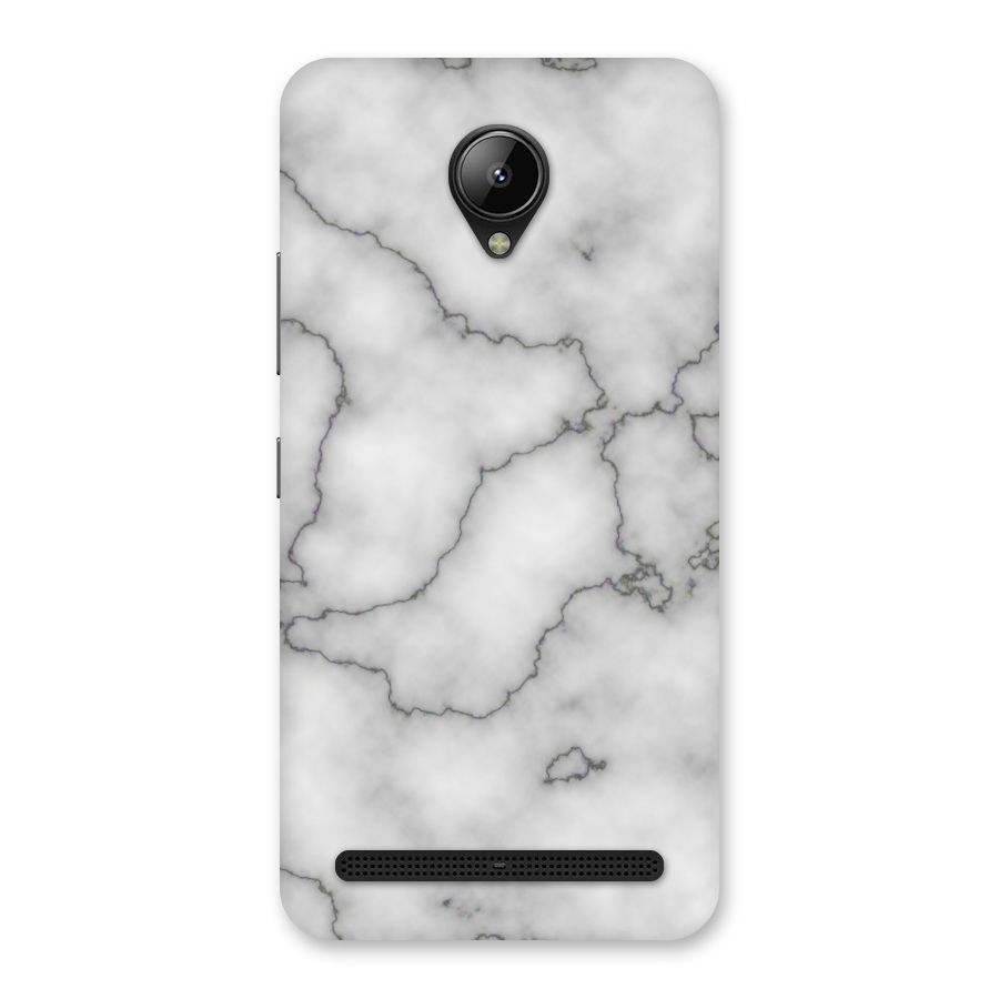 Grey Marble Back Case for Lenovo C2