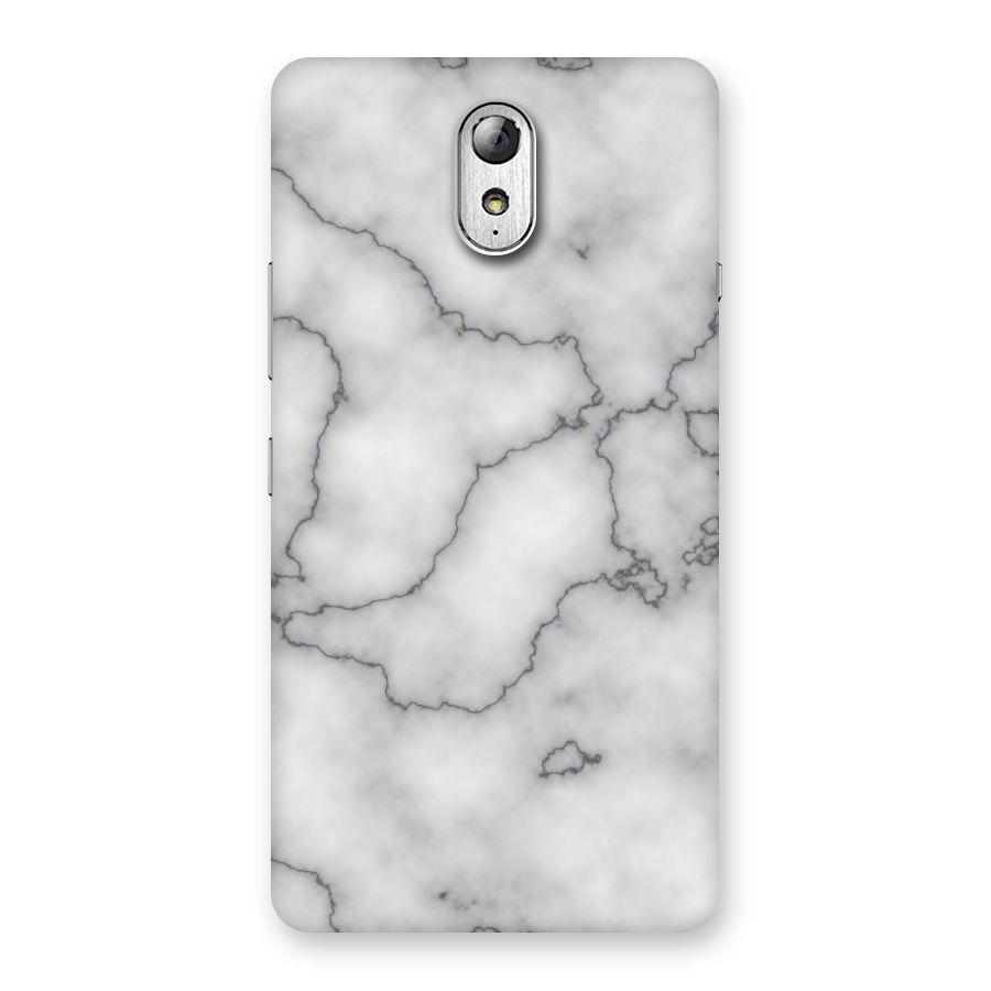 Grey Marble Back Case for Lenovo Vibe P1M