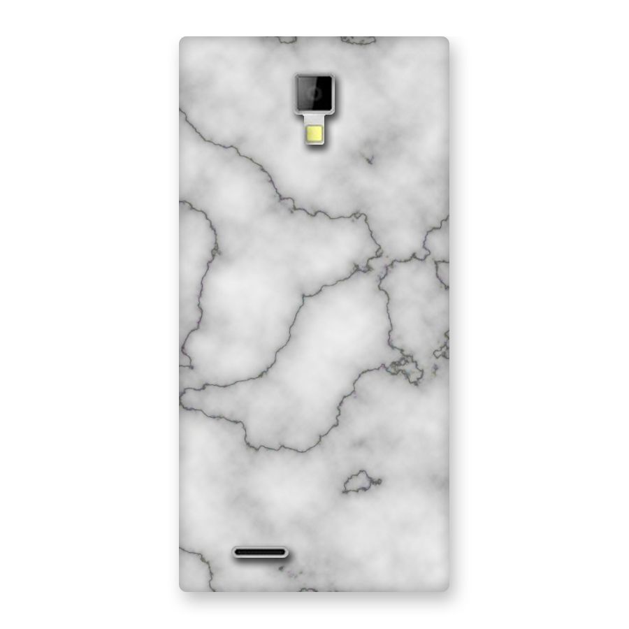 Grey Marble Back Case for Micromax Canvas Xpress A99