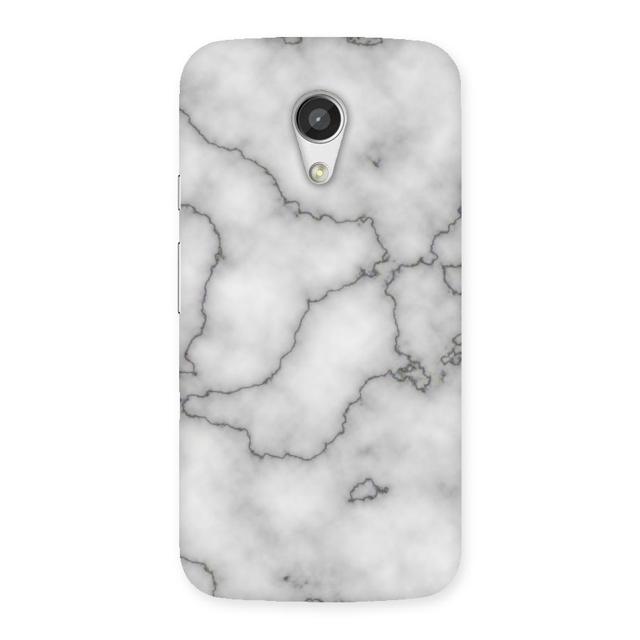 Grey Marble Back Case for Moto G 2nd Gen
