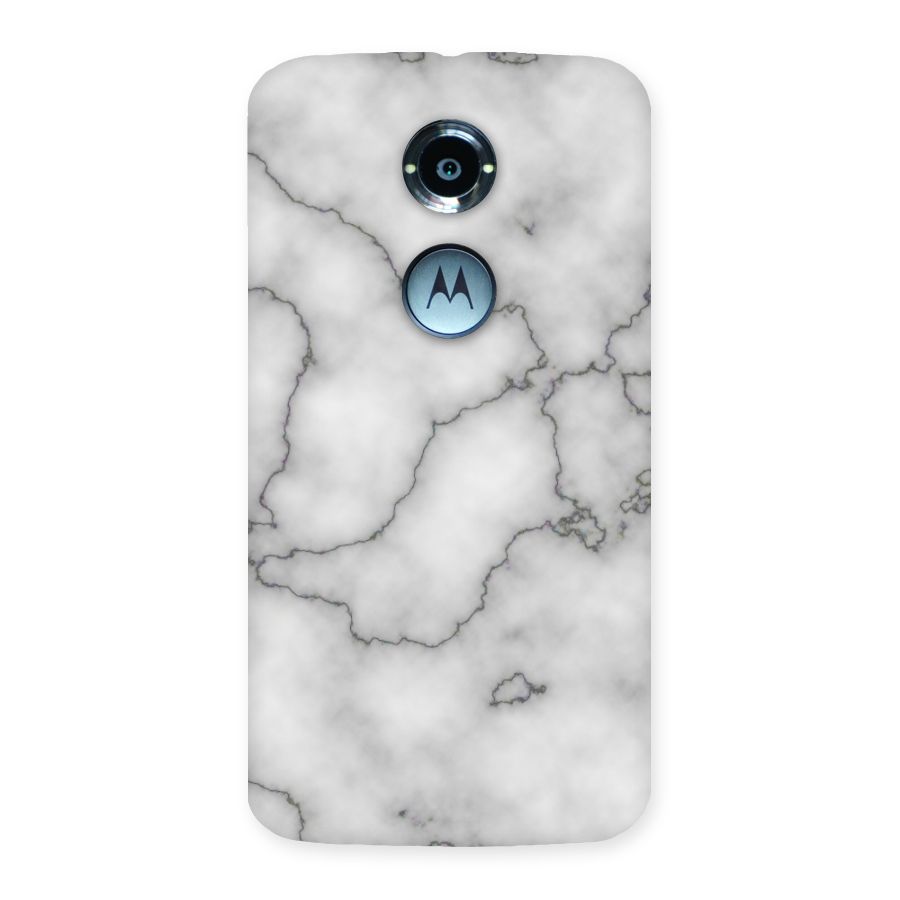 Grey Marble Back Case for Moto X 2nd Gen