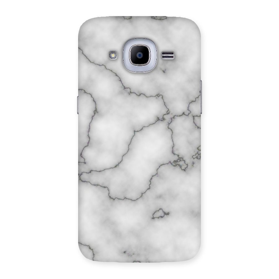 Grey Marble Back Case for Samsung Galaxy J2 Pro