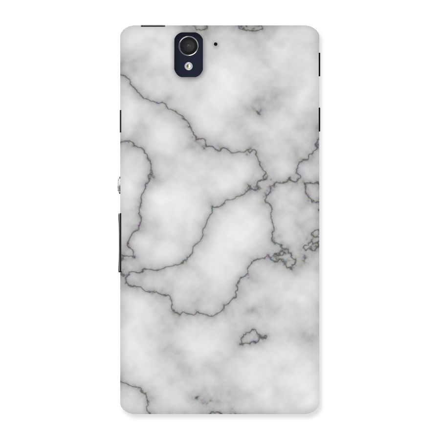 Grey Marble Back Case for Sony Xperia Z