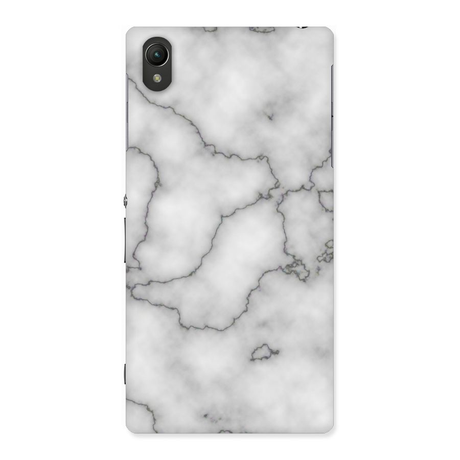 Grey Marble Back Case for Sony Xperia Z1