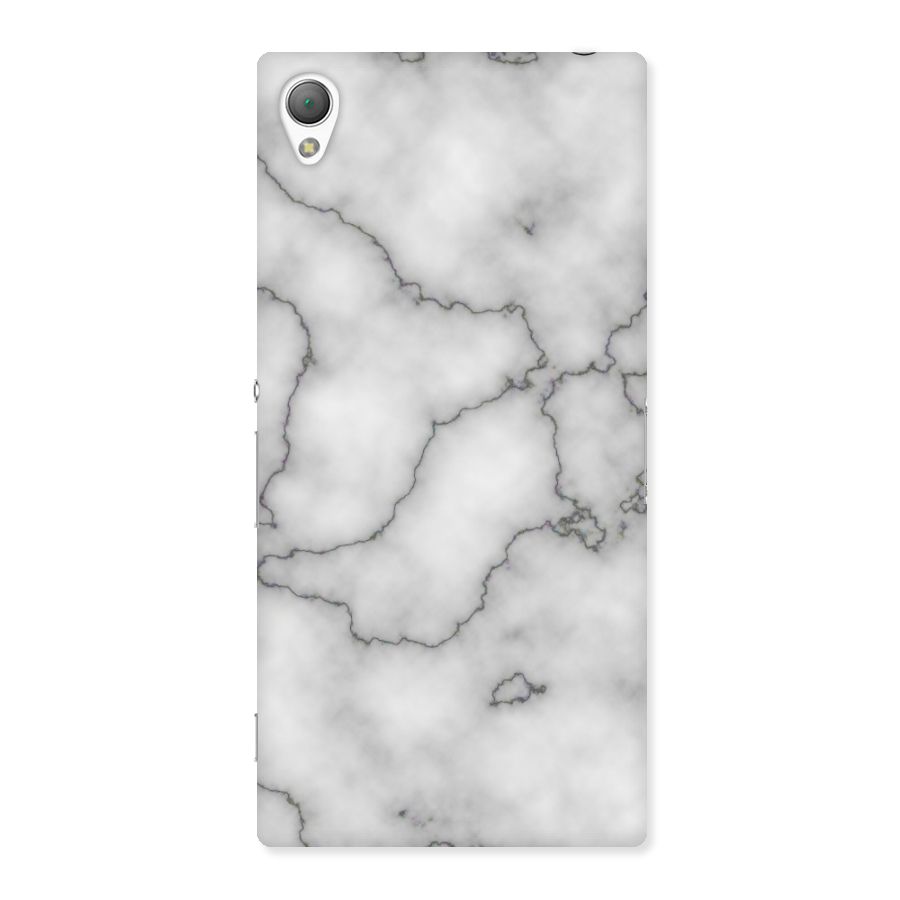 Grey Marble Back Case for Sony Xperia Z3