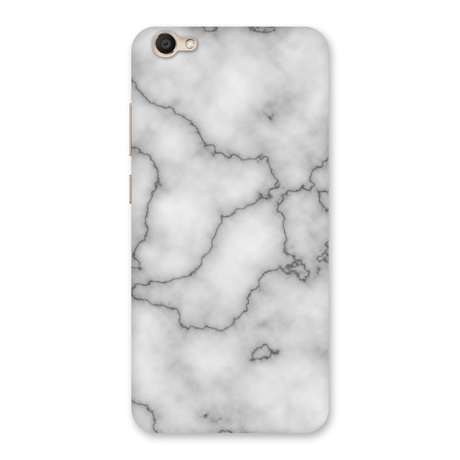 Grey Marble Back Case for Vivo V5