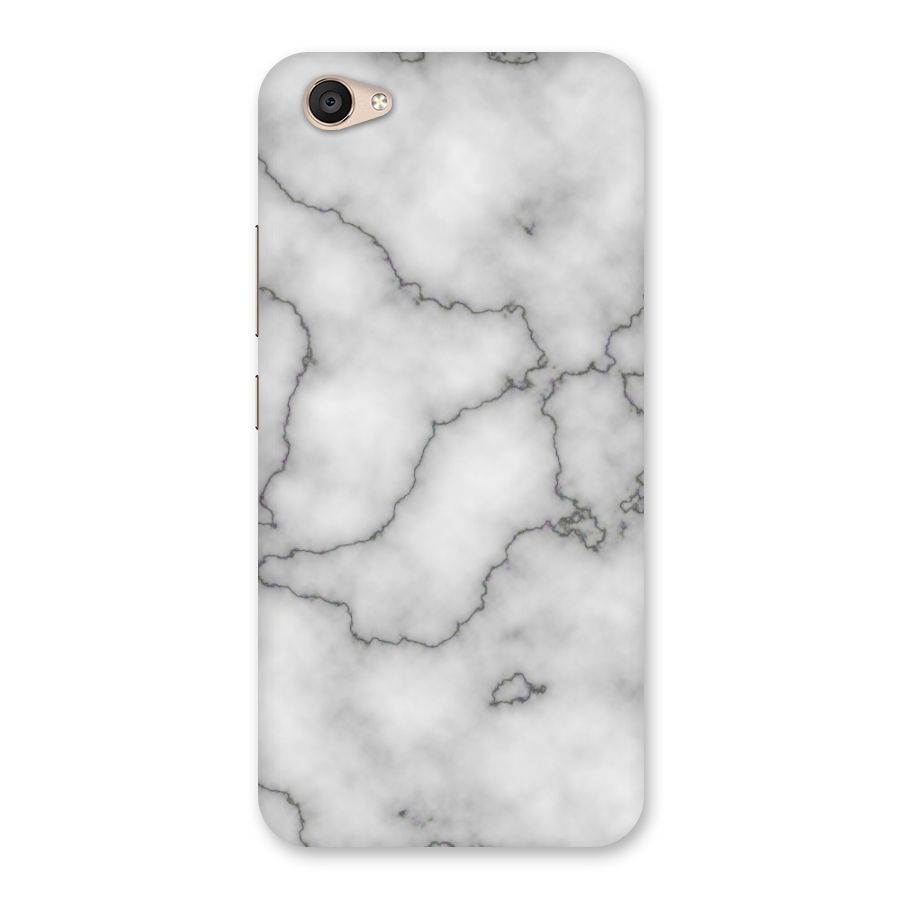 Grey Marble Back Case for Vivo V5 Plus