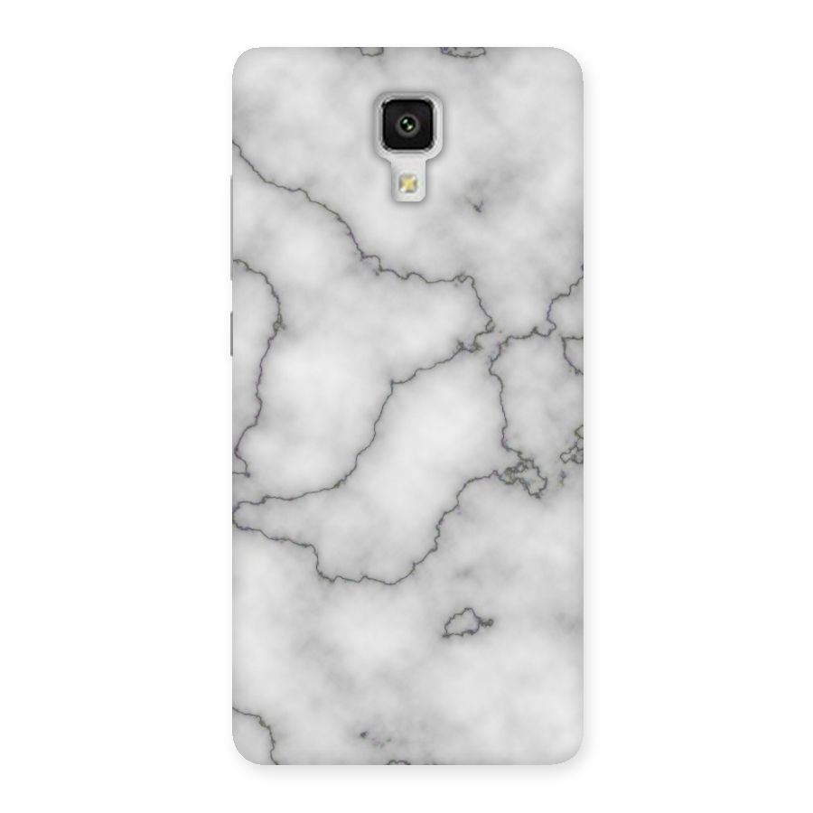 Grey Marble Back Case for Xiaomi Mi 4